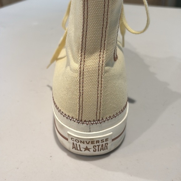 Converse Women's Chuck Taylor All Star Lift Platinum Sneakers, yellow, Size 9 - Picture 4 of 14